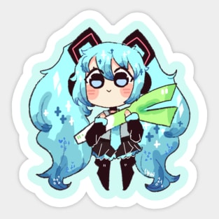 Miku Print Sticker